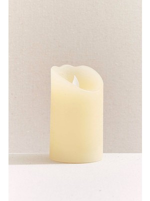 Paşabahçe Silindir LED Mum 12.5x7.5 cm - 1 Adet