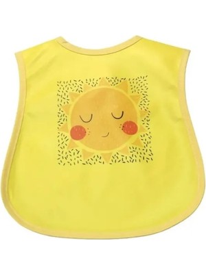 Mini Damla Mama Önlüğü Baskılı Sarı