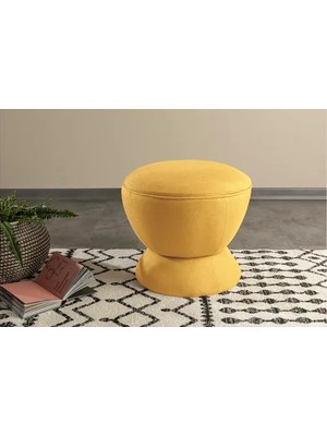 Vivense Bubble Puf, Sarı