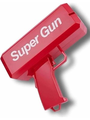 KSB Store Para Dolar Saçma Para Atma Tabancası Otomatik Kırmızı Oyuncak - Lisinya