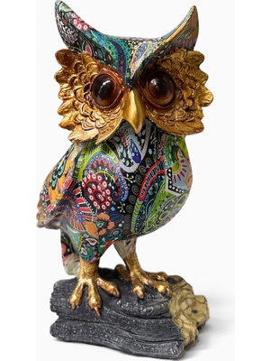 İlk El Grup Özel Tasarım Polyester Baykuş  ALK4351