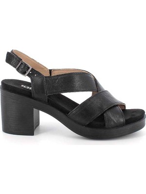 Kadın Sandalet 1171288 Igı&co Dhı 11712   Fodera Capra Nero