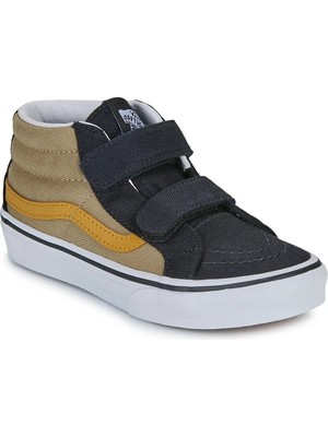 Vans Sk8-Mid Reissue V Unisex Çocuk Kahverengi Spor Ayakkabı - VN000CYB