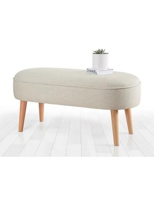 Vivense Lednok Bench Puf, Krem