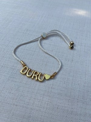 Nergis Collection Isimli Ayarlanabilir Bileklik ( Her Harf Vardır )