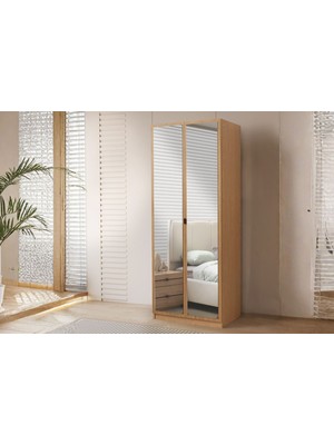 Doressa Keops 2 Aynalı Gardırop