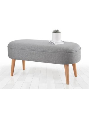 Vivense Lednok Bench Puf, Gri
