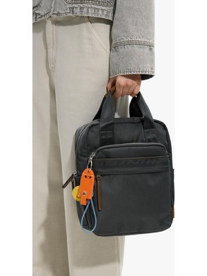 Parfois Kadın Teknik Kumaş Charm'lı Sırt Çantası