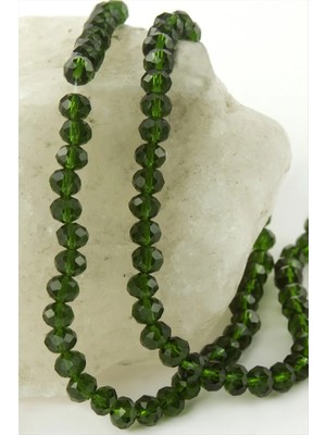 Marsilyan Renkli Kristal Dizi Taş 6 mm