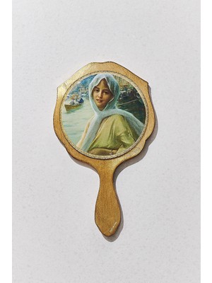 Paşabahçe Göksu Sefası El Aynası (17X29 Cm) - 1 Adet