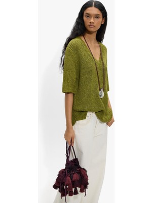 Parfois Kadın Ribana Örme Kazak