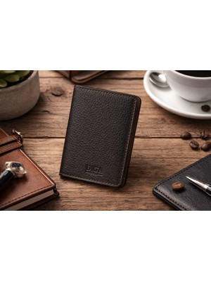 Bagacar Legend Leather Diga 111 Hakiki Deri Dikey Erkek  Kartlık Cüzdan