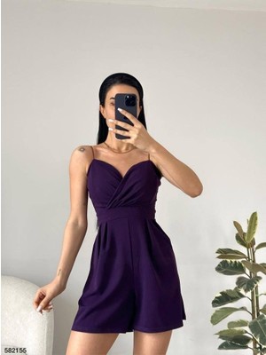 Allsisii Scuba Krep Şort Tulum