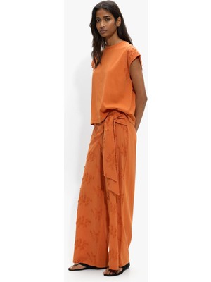 Parfois Kadın Nakışlı Pamuklu T-Shirt