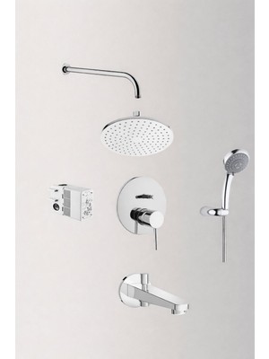 Vitra Minimax S Ankastre Banyo Seti(Elduşu Çıkışlı)