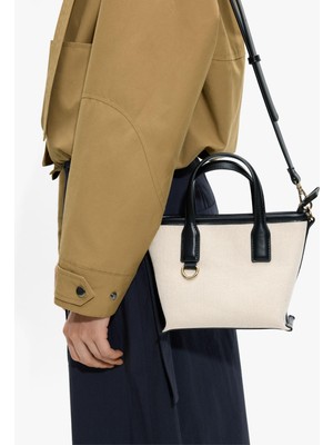 Parfois Kadın Çapraz Askılı Hasır Efektli Tote Çanta