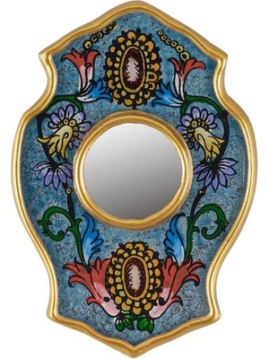 Paşabahçe Mini Barok Ayna (8X12 Cm) - 1 Adet