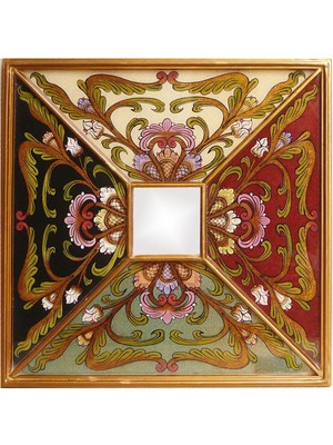 Paşabahçe Florentine Ayna 1 40X40 cm (40X40 Cm) - 1 Adet