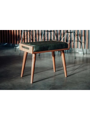 Vivense Ahşap Eva Tabure ve Sehpa