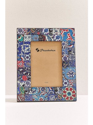 Paşabahçe Iznik Çini Karolu Çerçeve 13X18 cm (13X18 Cm) - 1 Adet