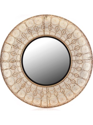 Paşabahçe Gold Dantel Ayna S (70X70 Cm) - 1 Adet
