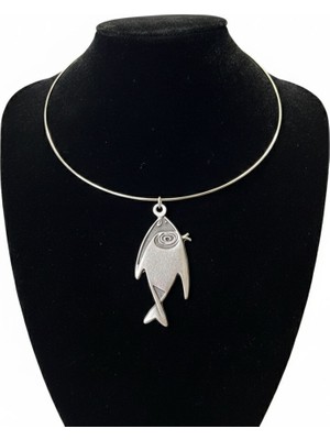 Vintage Takı Balık Burcu Choker Tasma