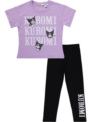 Kuromi 6-9 Yaş Takım - Lila-Siyah