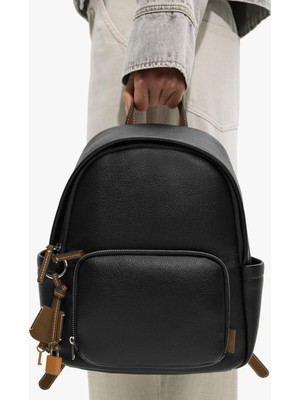 Parfois Kadın Charm'lı Basic Sırt Çantası