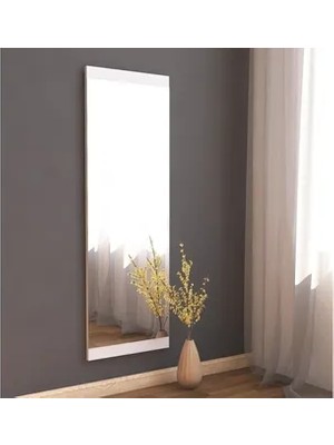 Vivense Mone Dekoratif Boy Aynası, Beyaz, MO102