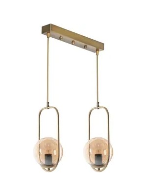 Vivense Lumexx Ahu Ikili Sıralı Bal Camlı Eskitme Sarkıt