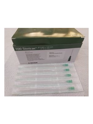 Montreal Sterican Iğne 21G (0,8X120MM-YEŞIL) 100 Adet ( 1 Adet )