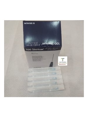 Montreal Sterican Iğne 23G (0,6X60MM-MAVI) 100 Adet ( 1 Adet )