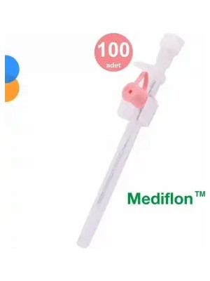Montreal Mediflon Branül (Intraket) Pembe 20G 100 Lü Kutu ( 1 Adet )