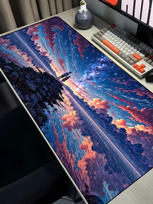 Charmbi Sonsuz Ufuk Mouse Pad – 40X90 Büyük Gaming Mousepad, Kaymaz Taban Oyuncu