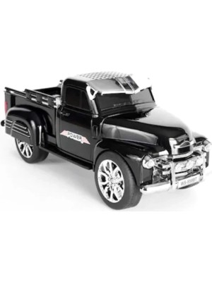 İlk El Grup Şarjlı Nostaljik Çalar Kamyon Bluetooth Fm Radyo Tf Mp3 Siyah