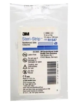 Montreal 3m Steri Strip 1547  12MM (Mavi) ( 6 Adet )
