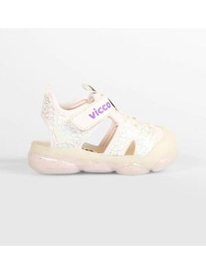 Vicco 321.24Y.211 Beyaz Çocuk Sandalet