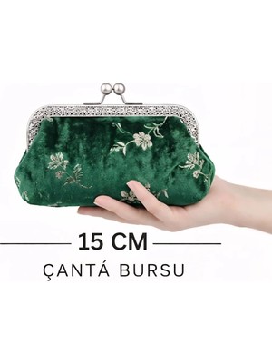 15 cm Kare Çanta Bursu Metal Çanta Çerçevesi Gold Gümüş Füme Makrome Örgü Çanta Aparatı