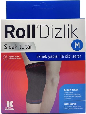 Montreal Roll Dizlik Medium - Siyah ( 6 Adet )