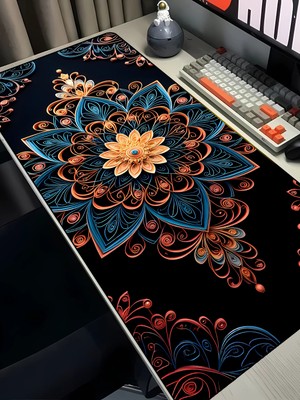 Charmbi Ao No Lotus Mouse Pad – 40X90 Gaming Mousepad, Kaymaz Taban Büyük Oyuncu
