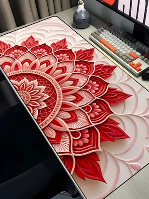 Charmbi Aka No Lotus 40X90 Procontrol Mouse Pad Gaming Mousepad Kaymaz Taban Büyük Oyuncu Ultra Pürüzsüz