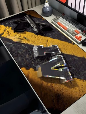 Charmbi Gta Iv Temalı  Mouse Pad – 40X90 Gaming Mousepad, Kaymaz Taban Büyük Oyuncu