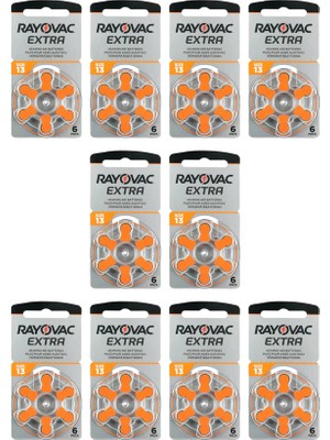 Montreal Rayovac 13 Numara Işitme Cihazı Pili 6 Adet 10'lu ( 1 Adet )