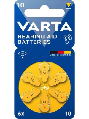 Montreal Varta Işitme Cihazı Pili No: 10 6 Adet ( 6 Adet )