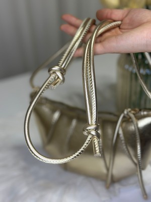 Kadın Modern Parça Detaylı Mini Çapraz Çanta