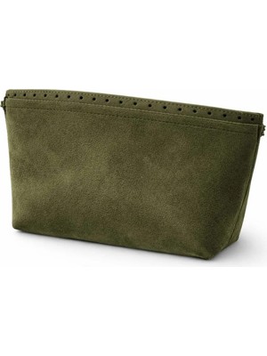 30X18 cm Çanta Içi Astarlı Fermuarlı Süet Iç Astar – Örme Çantalar Için