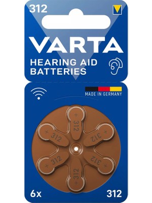 Montreal Varta Işitme Cihazı Pili  No: 312 6 Adet ( 6 Adet )