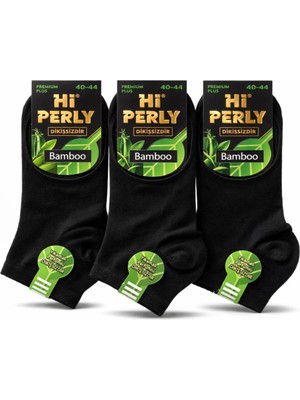 Lumi Erkek Lacivert Bambu Sneaker Çorap 3'lü