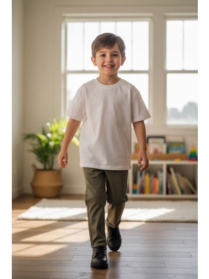 Butik Erkek Çocuk %100 Pamuklu Alt - Üst 2'li Takım