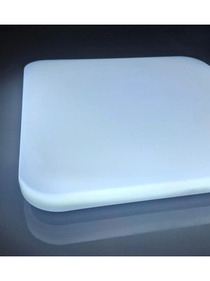 Leday Sıva Üstü LED Panel 24W Dekoratif Armatür Düz(Beyaz Işık 6500K) 33X33